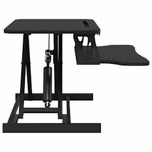 Nastavitelná pracovní stanice 60x40x(13–41,5)cm ocel a kompozit - obrázek 4