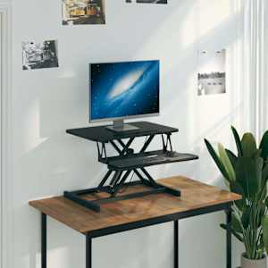 Nastavitelná pracovní stanice 60x40x(13–41,5)cm ocel a kompozit - obrázek 1