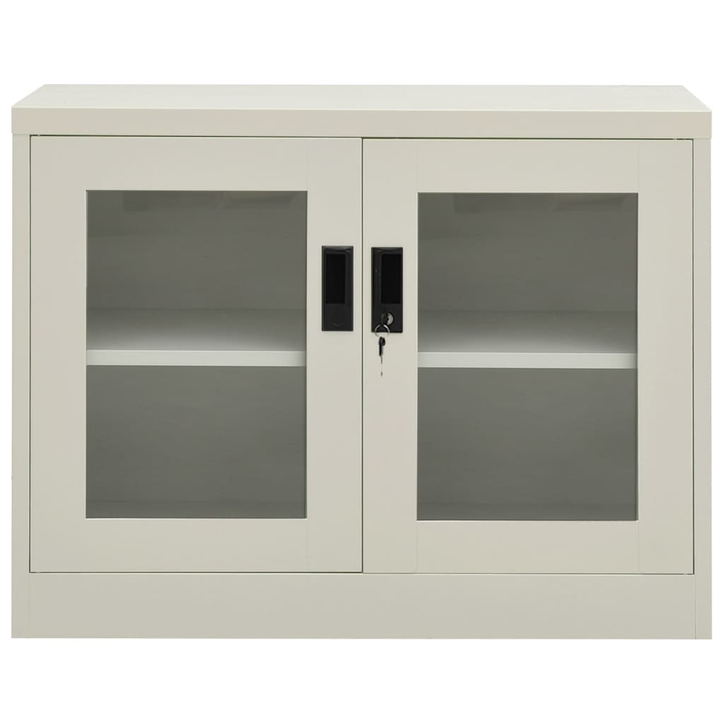 Filing Cabinet Storage Display Cabinet for Office Living Room Steel vidaXL - Picture 13 of 48