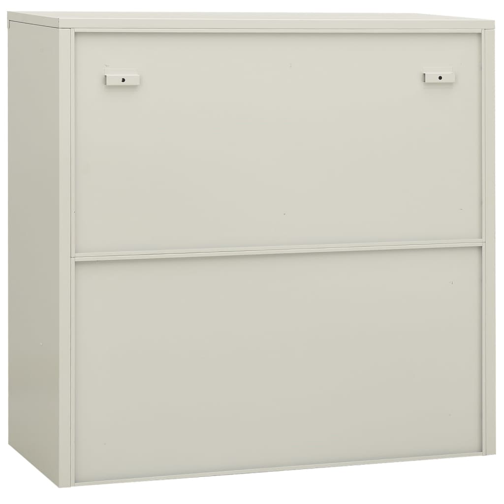 Filing Cabinet Storage Display Cabinet for Office Living Room Steel vidaXL - Picture 28 of 47