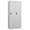 vidaXL garderoob, helehall, 80 x 50 x 180 cm, teras