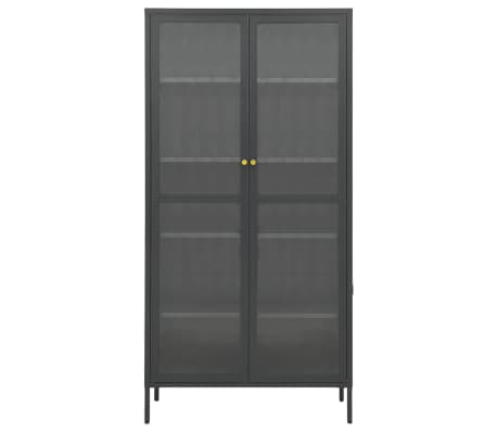 vidaxl vidaXL Tuintafel 90x90x75 cm gehard glas en poly rattan wit In de uitverk