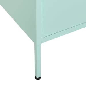 Úložná skříň mátová 80 x 35 x 101,5 cm ocel - obrázek 8