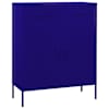 vidaXL hoiukapp, tumesinine, 80 x 35 x 101,5 cm, teras