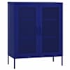 vidaXL hoiukapp, tumesinine, 80 x 35 x 101,5 cm, teras