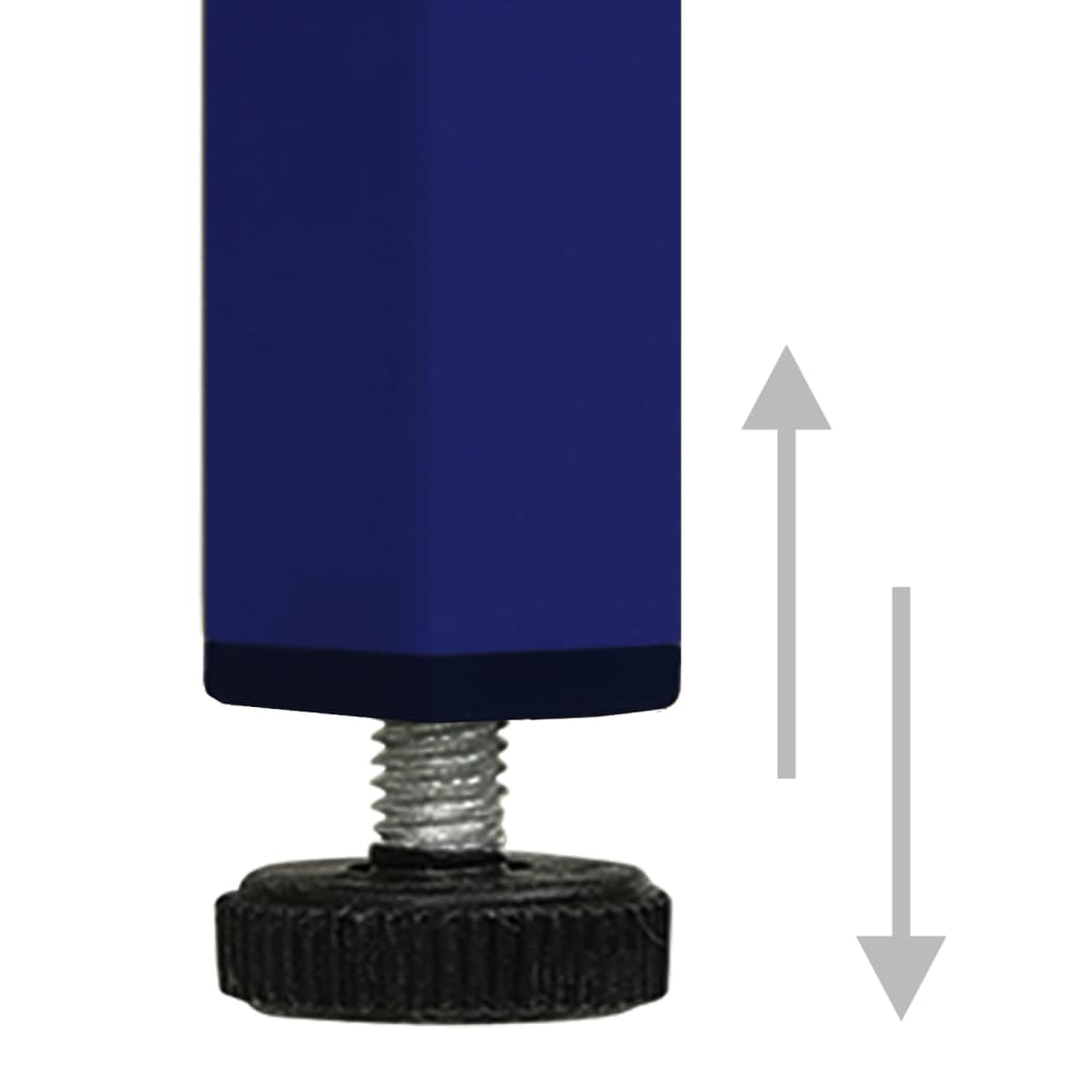 imagem de vidaXL Armário de arrumação aço 80x35x101,5 cm azul-marinho8