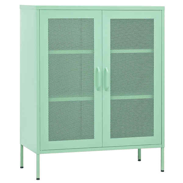 vidaXL hoiukapp, m&uuml;ndiroheline, 80 x 35 x 101,5 cm, teras