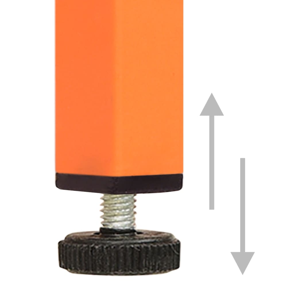 imagem de vidaXL Armário de arrumação aço 42,5x35x101,5 cm laranja8