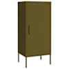 vidaXL hoiukapp, oliivroheline, 42,5 x 35 x 101,5 cm, teras