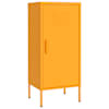 vidaXL hoiukapp, sinepikollane, 42,5 x 35 x 101,5 cm, teras