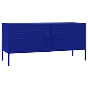 vidaXL telerikapp, tumesinine, 105 x 35 x 50 cm, teras