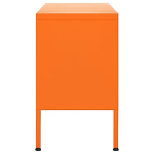 TV skříňka oranžová 105 x 35 x 50 cm ocel - obrázek 4