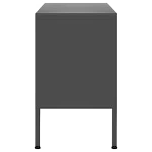 TV skříňka antracitová 105 x 35 x 50 cm ocel - obrázek 4