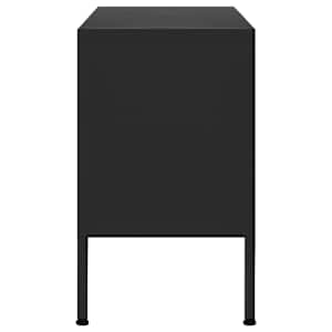 TV skříňka černá 105 x 35 x 50 cm ocel - obrázek 4