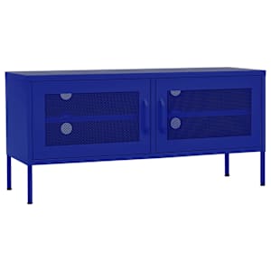 vidaXL telerikapp, tumesinine, 105 x 35 x 50 cm, teras