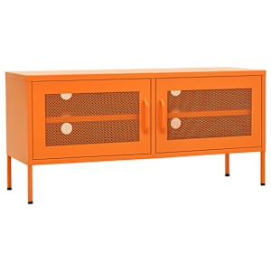 vidaXL telerikapp, oranž, 105 x 35 x 50 cm, teras