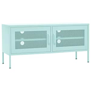 TV skříňka mátová 105 x 35 x 50 cm ocel - obrázek 2