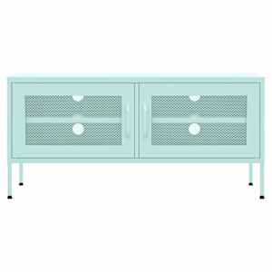 TV skříňka mátová 105 x 35 x 50 cm ocel - obrázek 3