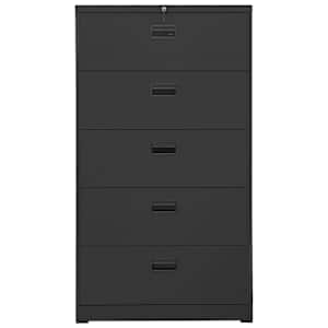 vidaXL Skjalask&aacute;pur Reykgr&aacute;r 90x46x164 cm St&aacute;l