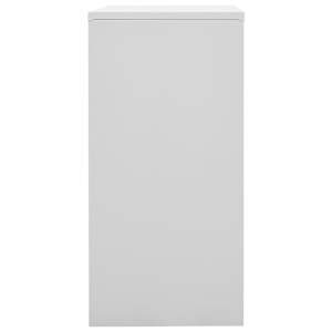 Uzamykatelná skříň světle šedá a modrá 90 x 45 x 92,5 cm ocel - obrázek 3