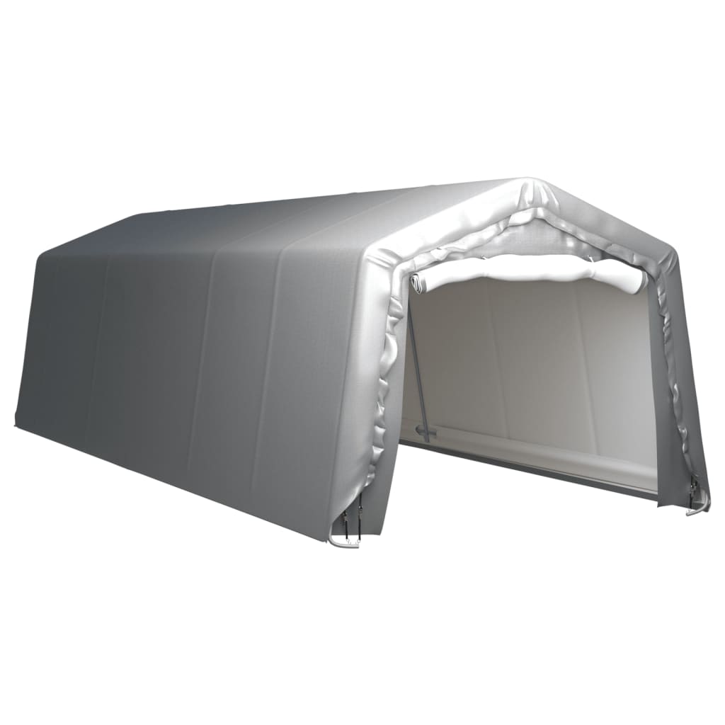 vidaXL Cort de depozitare, gri oțel, 300×900 m 300x900