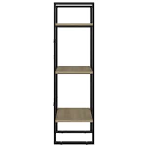Knihovna se 3 policemi dub sonoma 40x30x105 cm kompozitní dřevo - obrázek 4