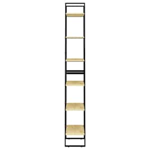 Úložný regál 60 x 30 x 210 cm masivní borové dřevo - obrázek 6