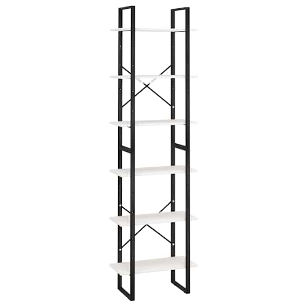 vidaXL hoiuriiulid 2 tk, valge 60x30x210 cm m&auml;nnipuit