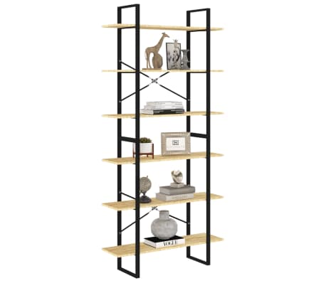 vidaXL High Cabinet 100x30x210 cm Solid Pine Wood