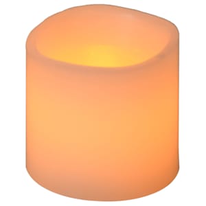 vidaXL elektriskās LED sveces, 12 gab., silti baltas