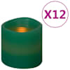 vidaXL elektrilised LED-k&uuml;&uuml;nlad, 12 tk, soe valge