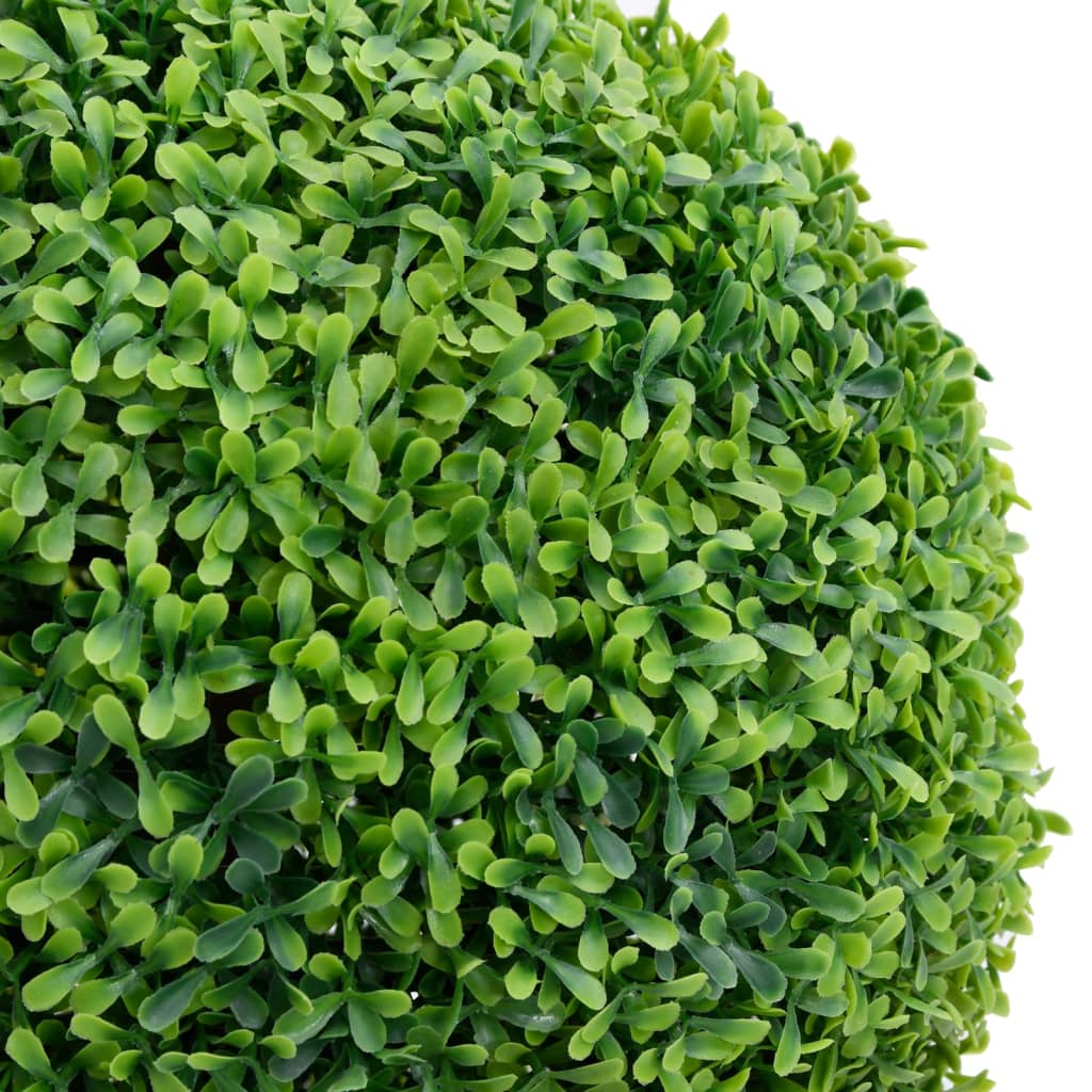 Plantă artificială cimișir cu ghiveci, verde, 50cm, formă minge