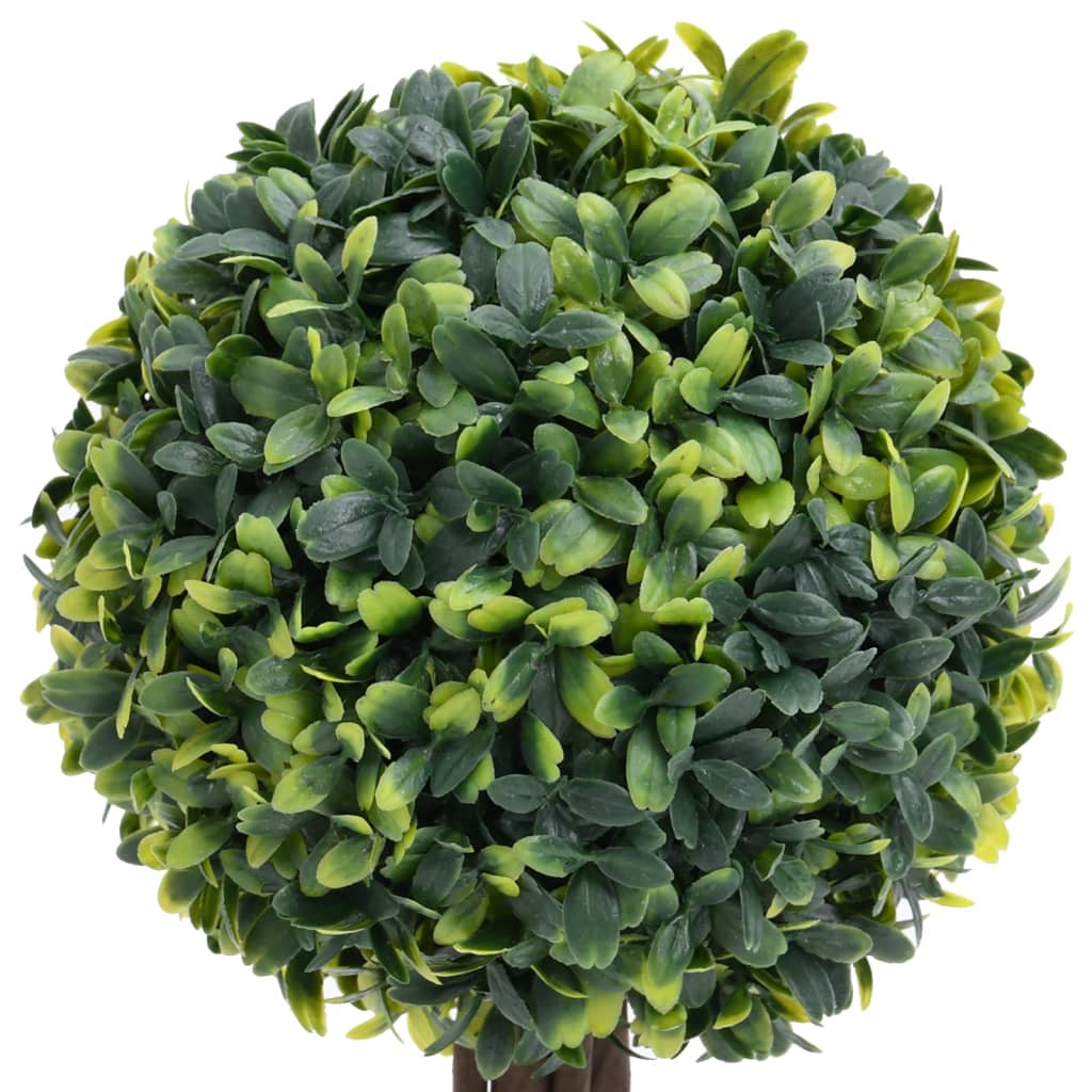 Piante Di Bosso Artificiale 2 Pz A Sfera Con Vaso Verde 33 Cm VidaXL 14 width=274