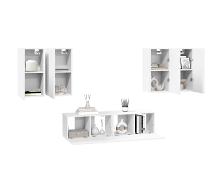 vidaXL Έ&pi;&iota;&pi;&lambda;&alpha; &Tau;&eta;&lambda;&epsilon;ό&rho;&alpha;&sigma;&eta;&sigmaf; &Sigma;&epsilon;&tau; 6 &Tau;&epsilon;&mu;&alpha;&chi;ί&omega;&nu; &Lambda;&epsilon;&upsilon;&kappa;ό &alpha;&pi;ό &Epsilon;&pi;&epsilon;&xi;. &Xi;ύ&lambda;&omicron;