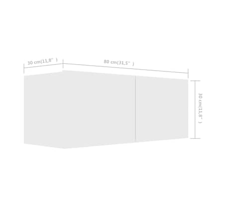 vidaXL TV Cabinets 3 pcs White Engineered Wood | vidaXL.com