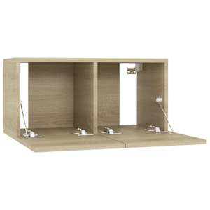 TV skříňky 4 ks dub sonoma 60 x 30 x 30 cm kompozitní dřevo - obrázek 5