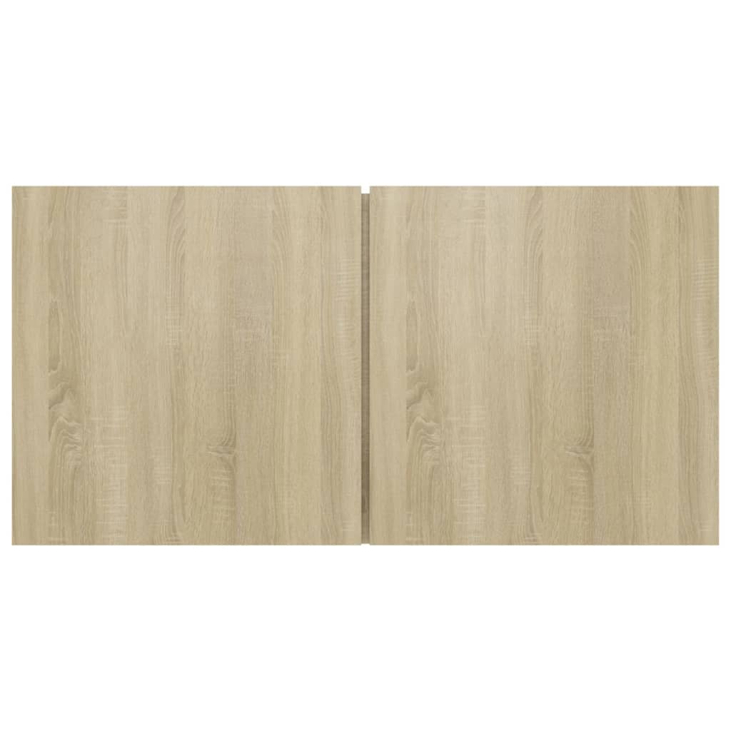 Komplet TV omaric 8-delni sonoma hrast iverna plošča - slika 13