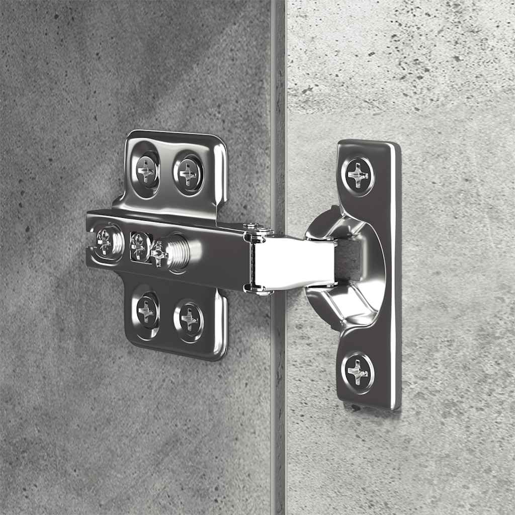 Έπιπλα Τηλεόρασης Σετ 6 τεμ. Γκρι Σκυροδέματος από Μοριοσανίδα - Image 8