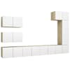 White_and_sonoma_oak