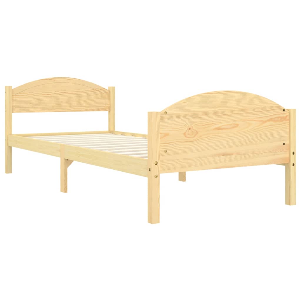 

vidaXL Bedframe massief grenenhout 100x200 cm