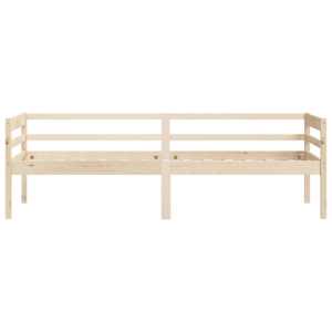 Rám postele masivní borové dřevo 90 x 200 cm - obrázek 4