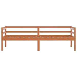 Rám postele medově hnědý masivní borovice 90 x 200 cm - obrázek 4