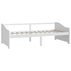 3místná válenda bílá masivní borovice 90 x 200 cm - obrázek 3