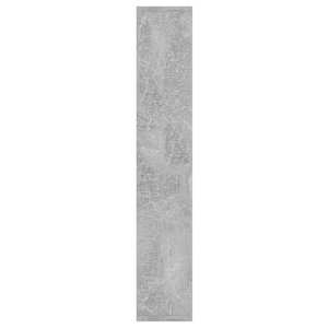 Nástěnná police betonově šedá 36x16x90 cm kompozitní dřevo - obrázek 5