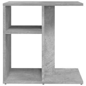 Odkládací stolek betonově šedý 50 x 30 x 50 cm kompozitní dřevo - obrázek 5