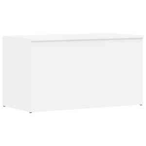 vidaXL hoiukast, valge, 84 x 42 x 46 cm, tehispuit