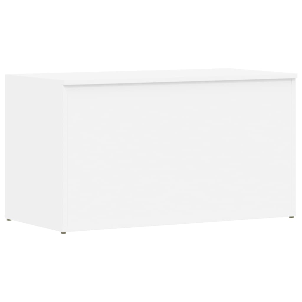 vidaXL Opbergkist 84x42x46 cm bewerkt hout wit