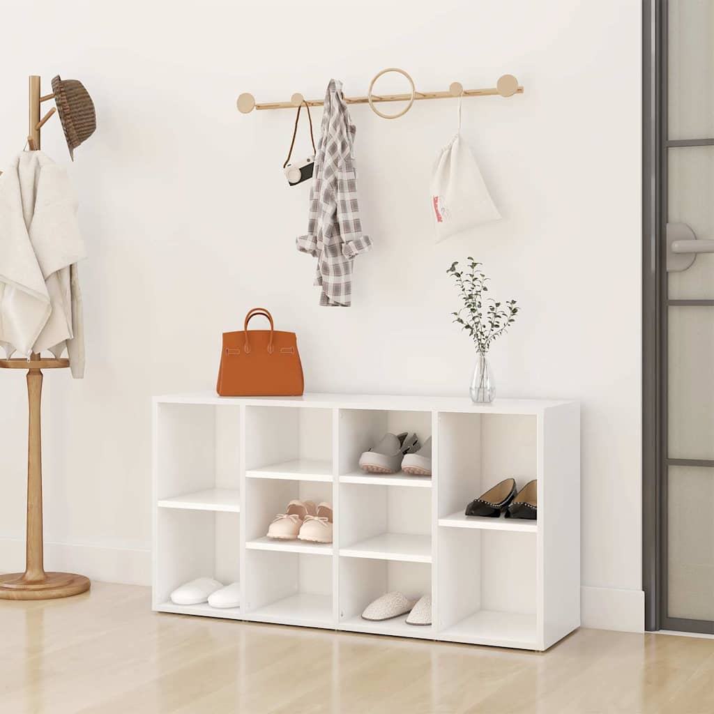 vidaXL awka z miejscem na buty, biaa, 103x30x54,5 cm