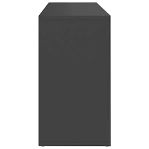 Lavice s botníkem šedá 103 x 30 x 55 cm dřevotříska - obrázek 6