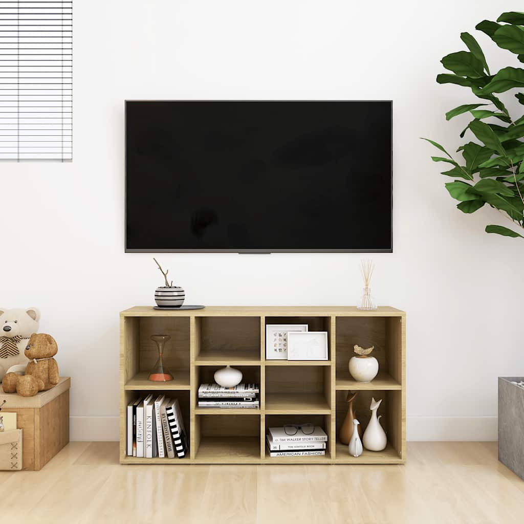 Thumbnail - vidaXL Schuhbank Sonoma-Eiche 103x30x55 cm Holzwerkstoff